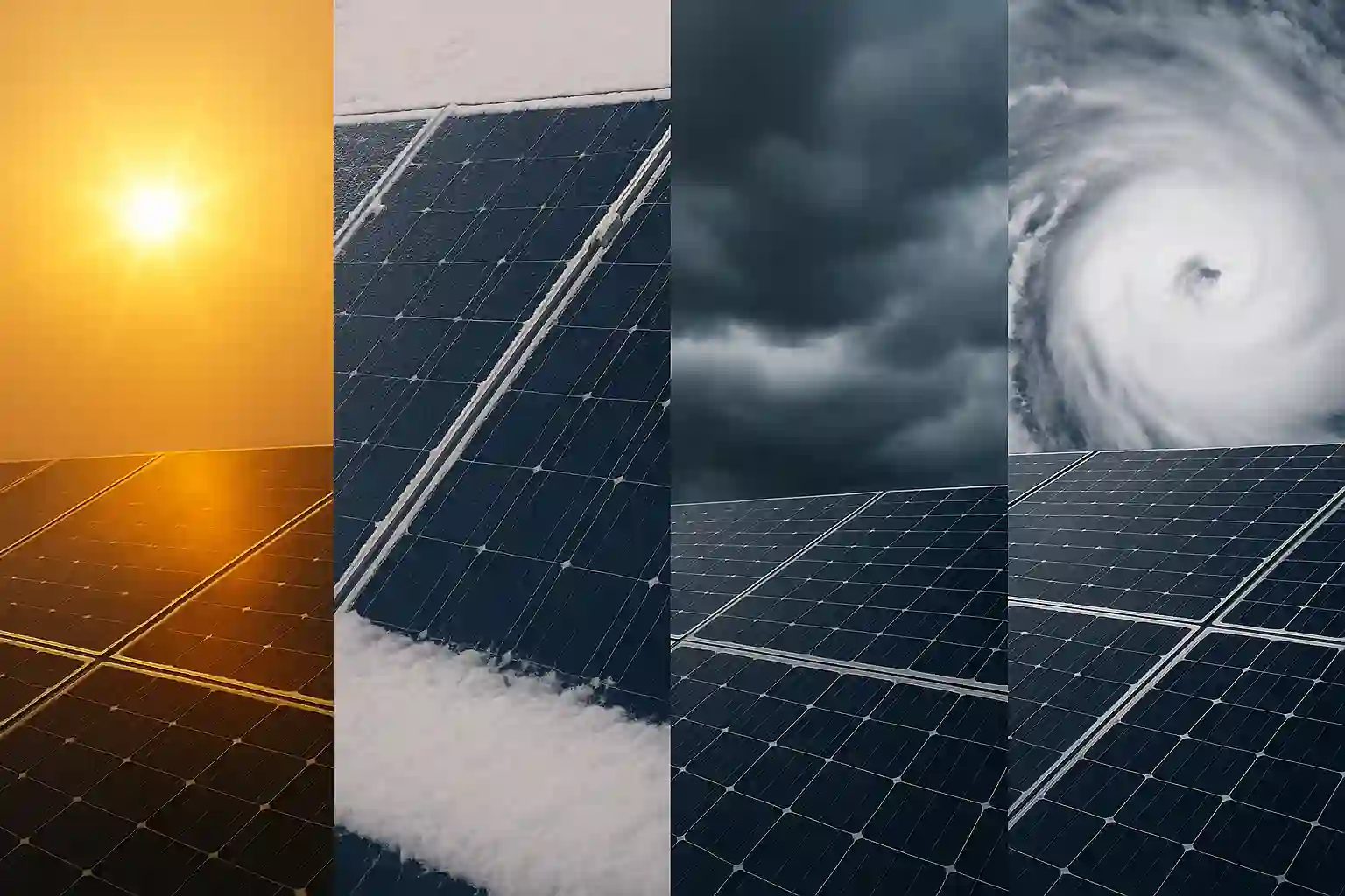 How Weather Affects Solar Panels: Heat, Snow, Clouds, and Hurricanes Explained