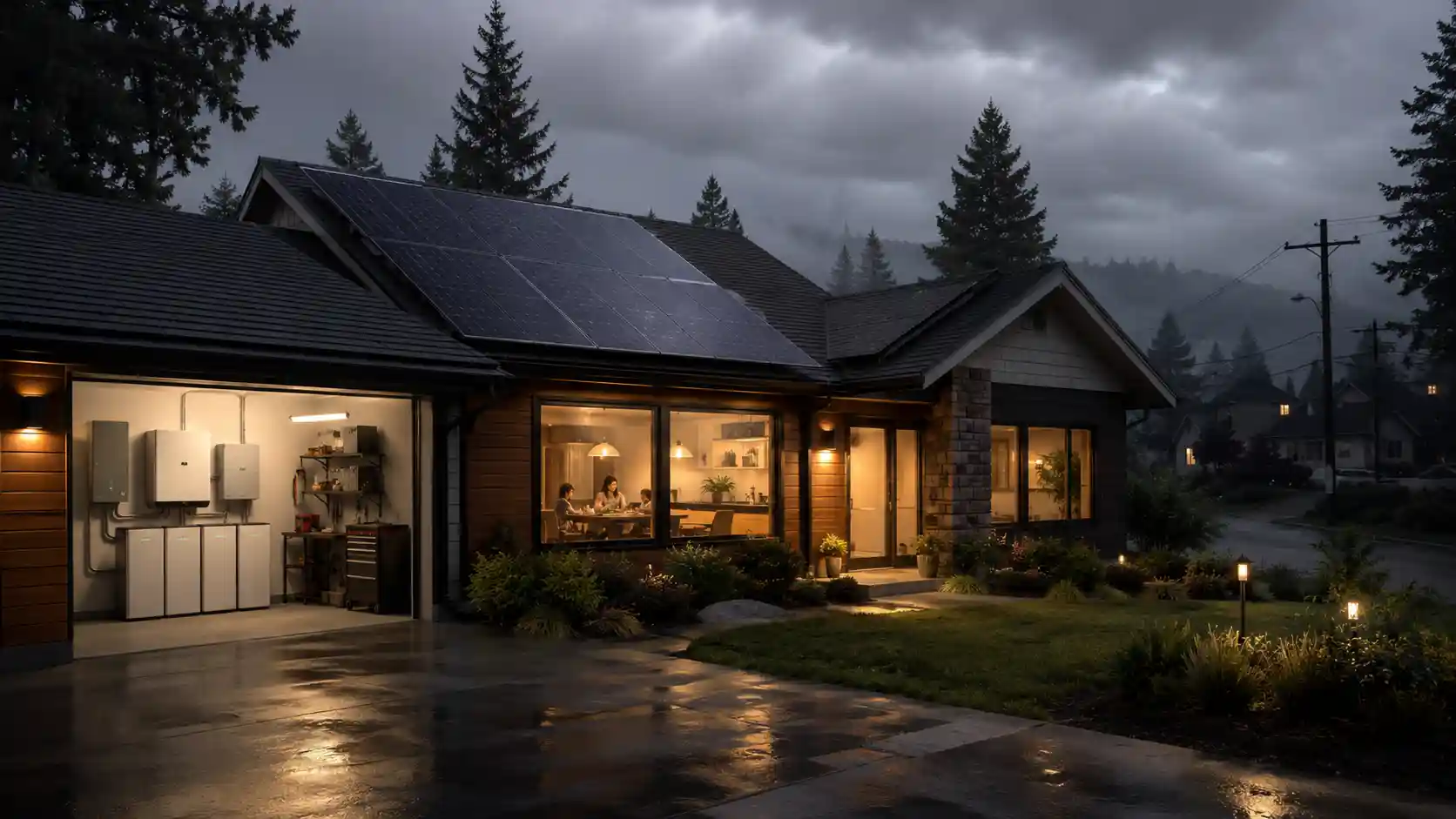 Solar and Battery Storage in Washington: Designing for Cloudy Days, Outages and Real Home Use